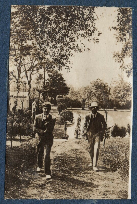 Michael llewelyn davies; lytton strachey npg ax140736