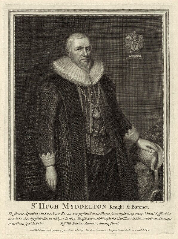 Sir hugh myddelton, 1st bt npg d26125