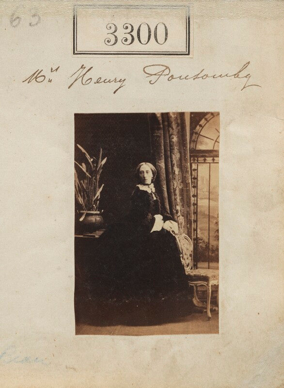 Mary elizabeth (née bulteel), lady ponsonby npg ax52701