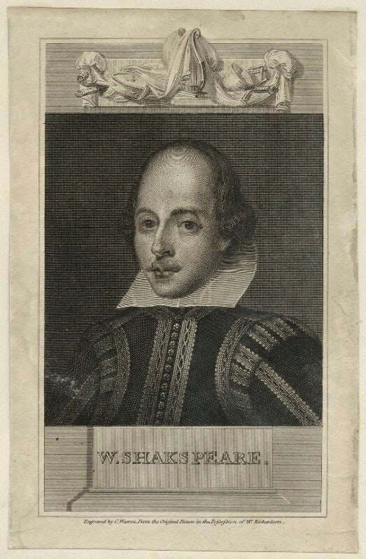 William shakespeare npg d25487