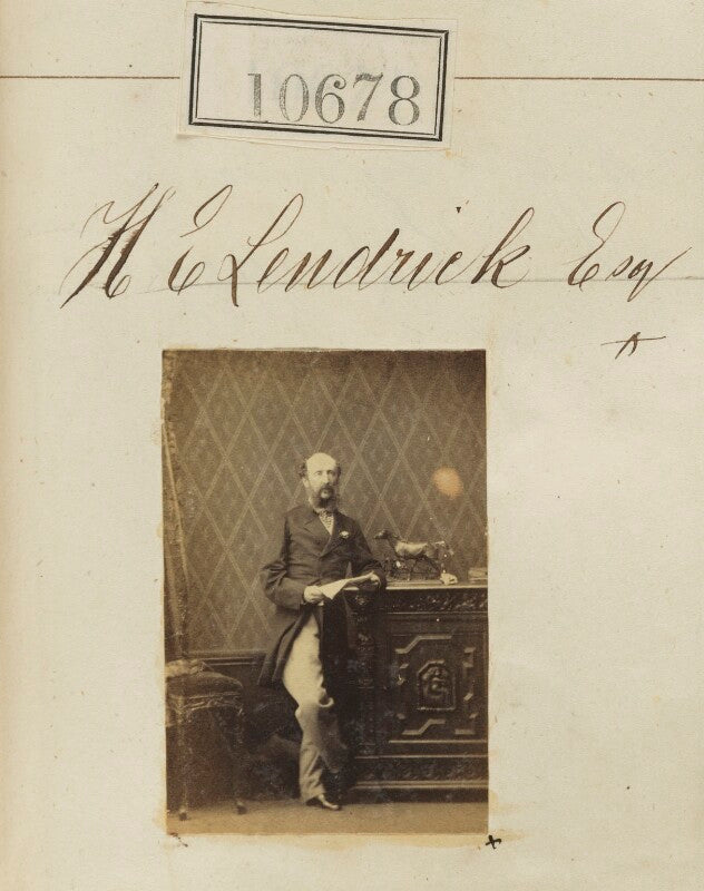 Mr h.e. lenderick npg ax60389