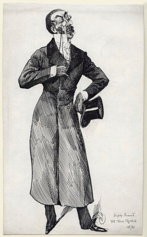 Sir henry irving as digby grant in 'two roses' npg d100