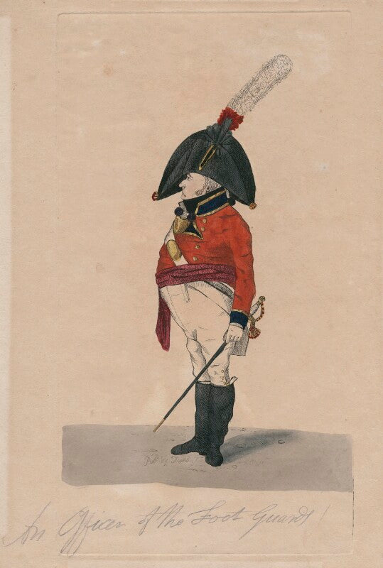 An officer of the foot guards npg d47070