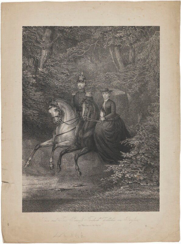 Frederick iii, emperor of germany and king of prussia; victoria, empress of germany and queen of prussia npg d33816