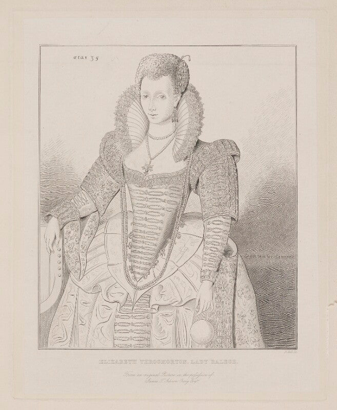 Probably elizabeth ('bess') ralegh (née throckmorton), lady ralegh npg d38707