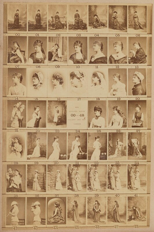 Eveleen rayne as moya in 'the shaughraun' npg ax139901