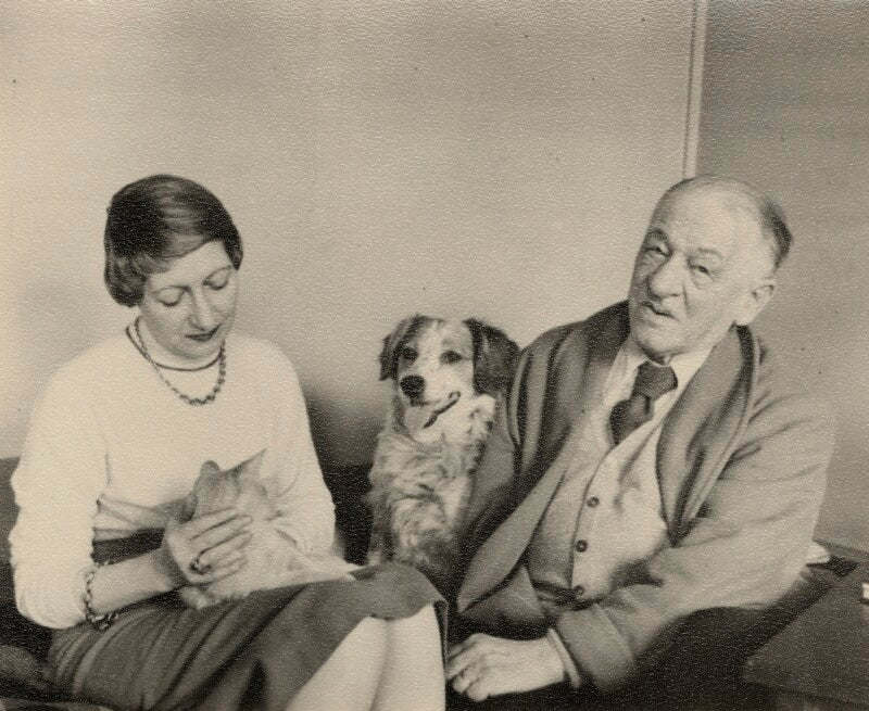 Raymone duchateau; blaise cendrars (né frédéric louis sauser) npg x132483