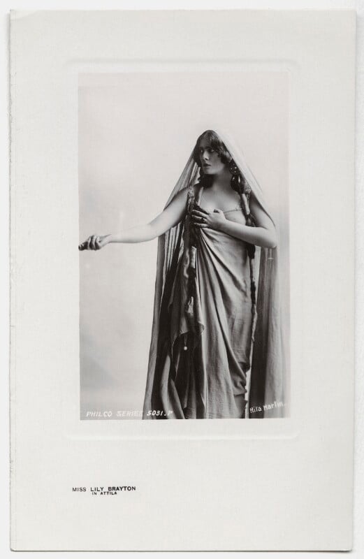 Lily brayton as ildico in 'attila' npg x131483