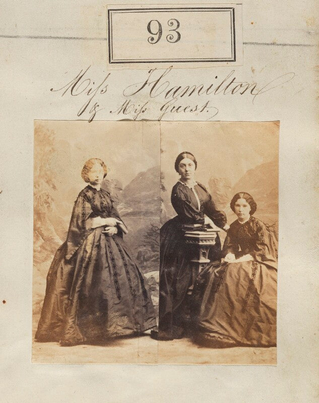 Miss hamilton; miss guest npg ax50076