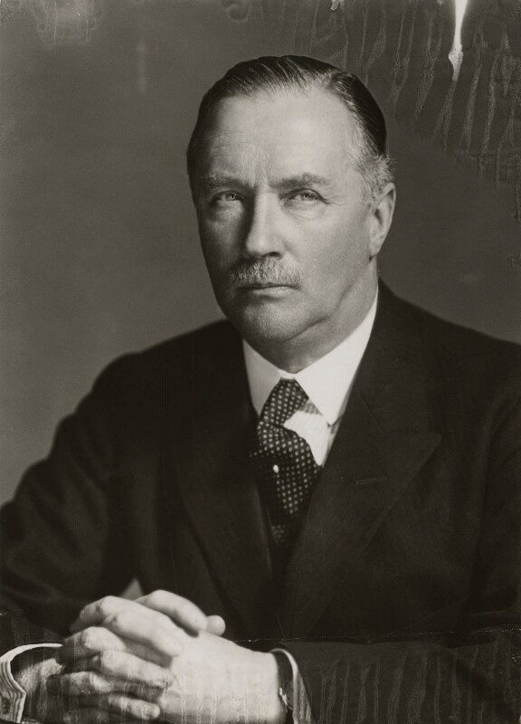 Sir howard stransom button npg x86578