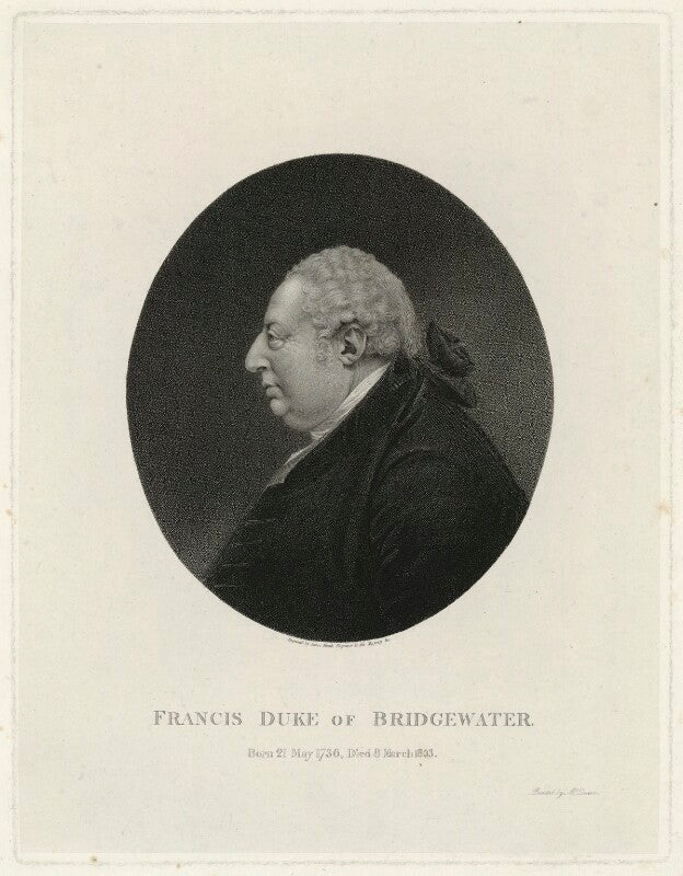 Francis egerton, 3rd duke of bridgewater npg d32102