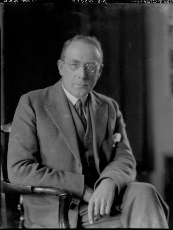 Sir john harold clapham npg x37037