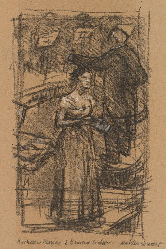 Kathleen ferrier; bruno walter npg 5040(1)