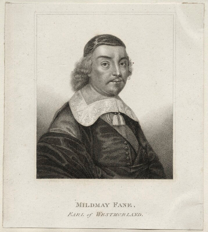 Mildmay fane, 2nd earl of westmorland npg d28233