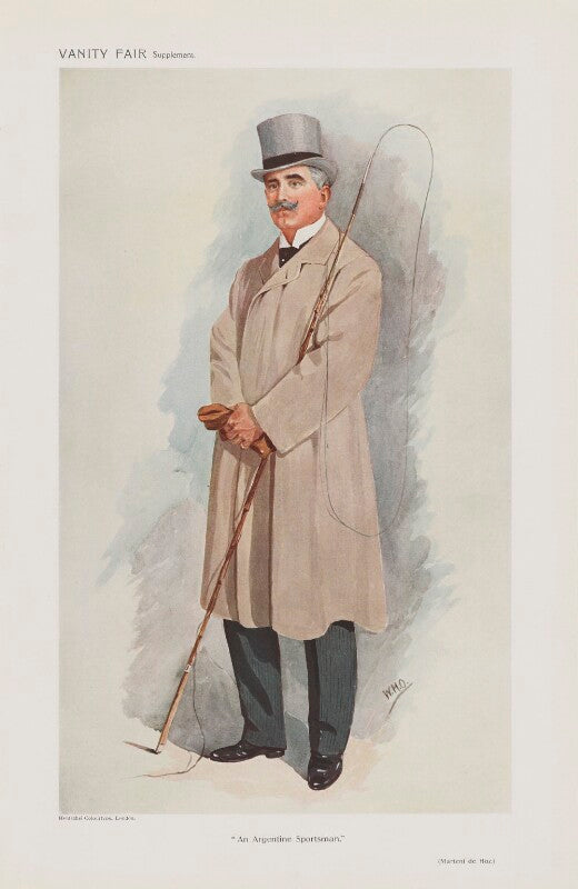 Miguel alfredo martinez de hoz ('men of the day. no. 1254. "an argentine sportsman."') npg d45584