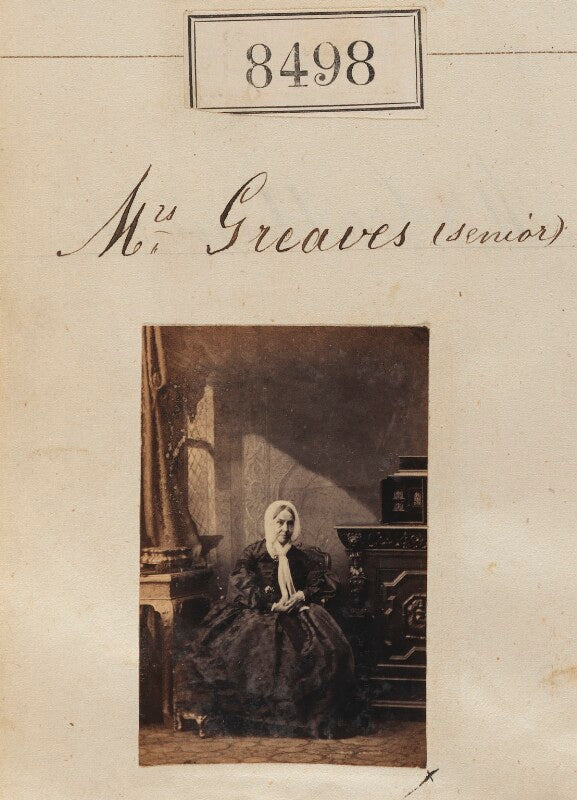 Mrs greaves snr npg ax58320