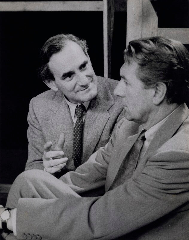 Sir huw wheldon; sir michael redgrave npg x136741