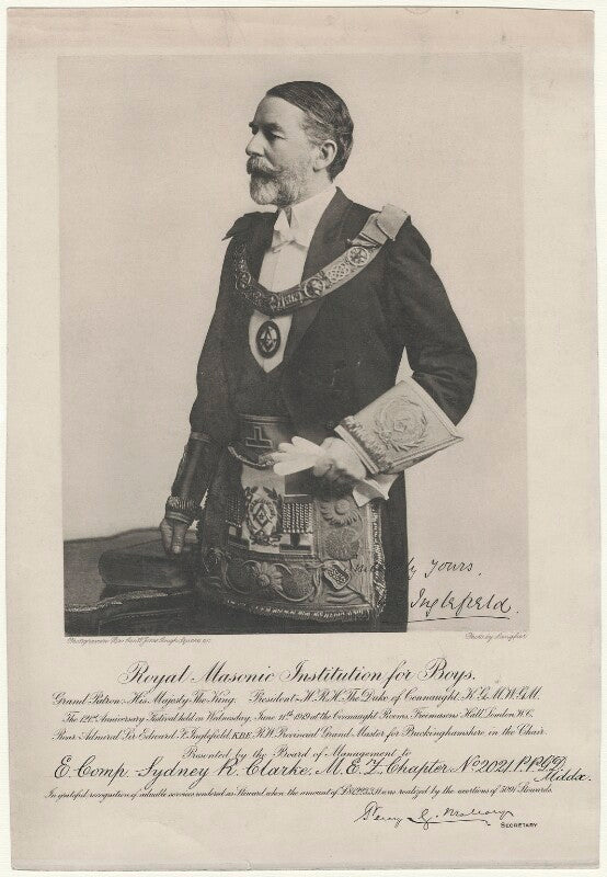 Sir edward fitzmaurice inglefield npg x28737