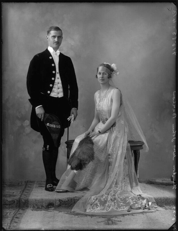 Sir john denman barlow, 2nd bt; diana helen (née kemp), lady barlow npg x124558