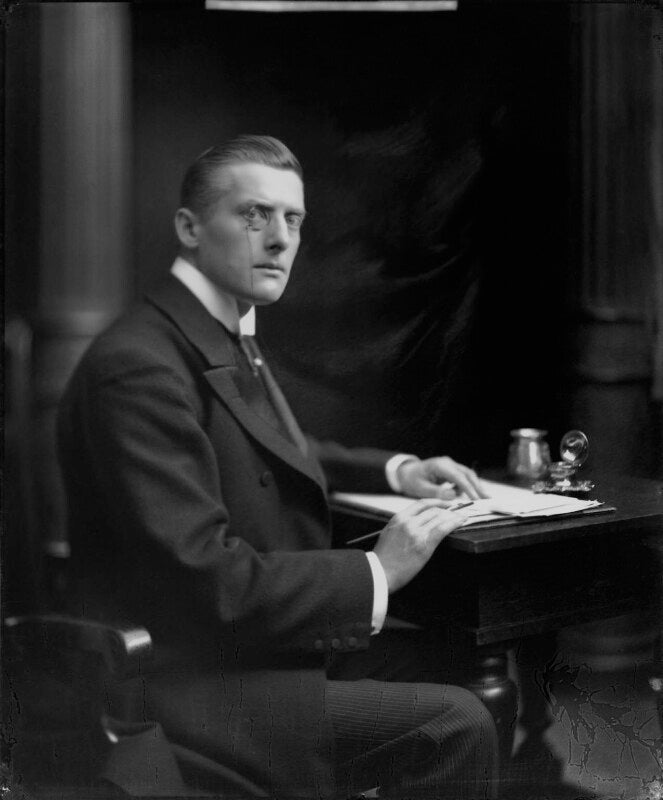 Sir (joseph) austen chamberlain npg x81541