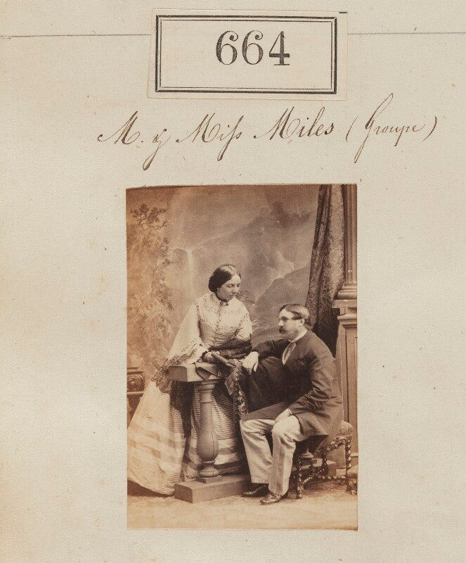 Mr miles; mrs miles npg ax50318