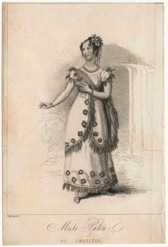 Mary ann paton (mrs wood) as amazitli npg d8530