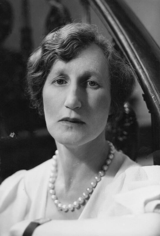 (helen) violet bonham carter (née asquith), baroness asquith of yarnbury npg x3017