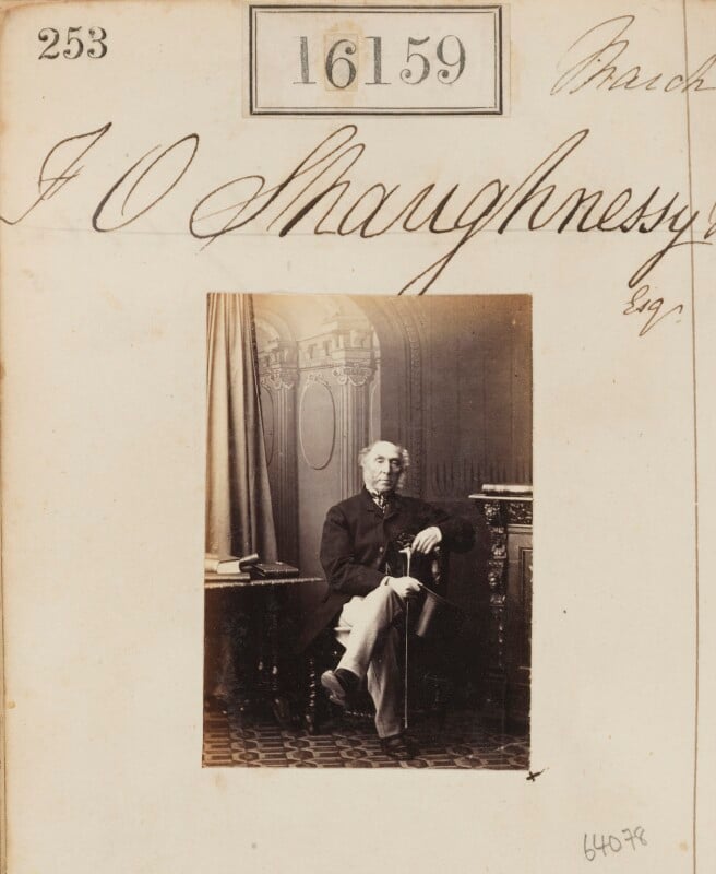 Mr f.o. shaughnessy npg ax64078