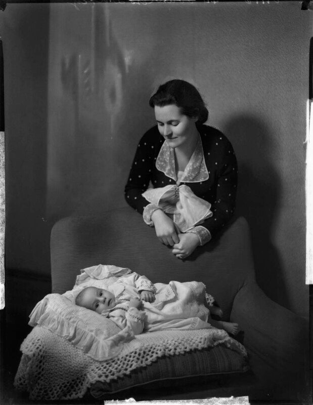 Countess d'arcy with her son npg x151997