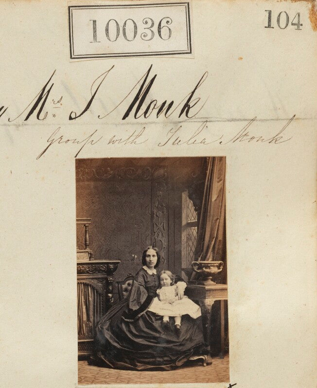 Julia monk (née ralli); julia monk npg ax59750