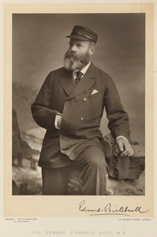 Sir edward birkbeck, 1st bt npg ax38319