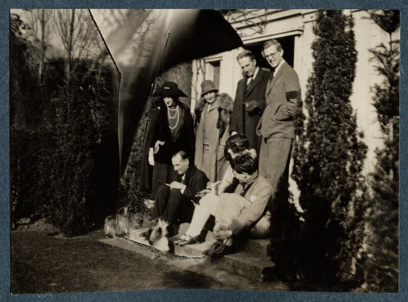 Group including lady ottoline morrell; samuel and elizabeth courtauld and hon. robert gathorne hard npg ax142490
