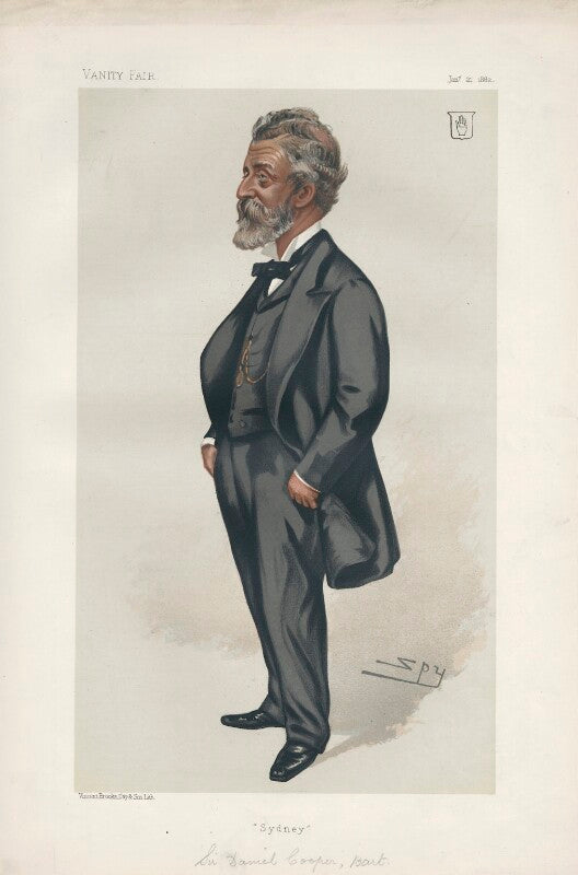 Sir daniel cooper 1st bt ('men of the day. no. 253.') npg d44051