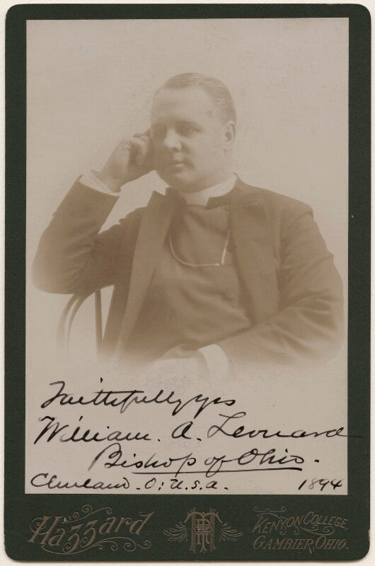 William andrew leonard npg x159253