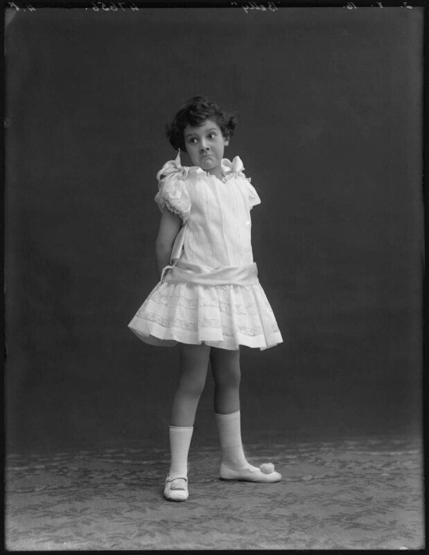 Betty bolton as the super child in the scene 'a modern mother's meeting' in 'some' npg x32442