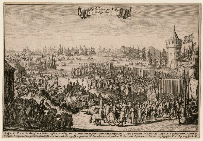 King william iii ('the landing of his royal highness in england') npg d22617