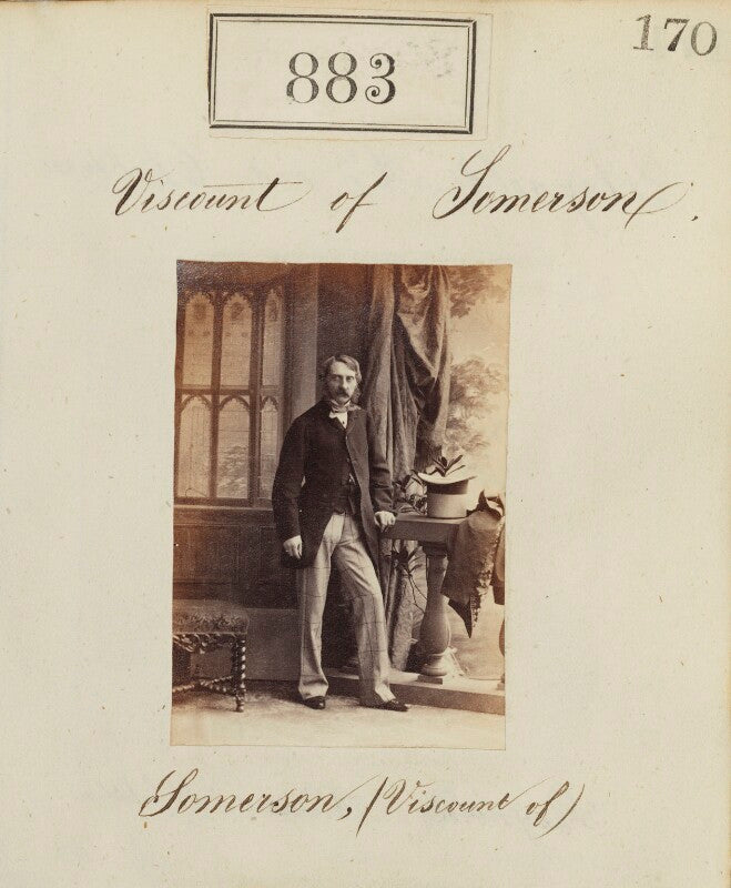 James charles herbert welbore ellis agar, 3rd earl of normanton npg ax50475