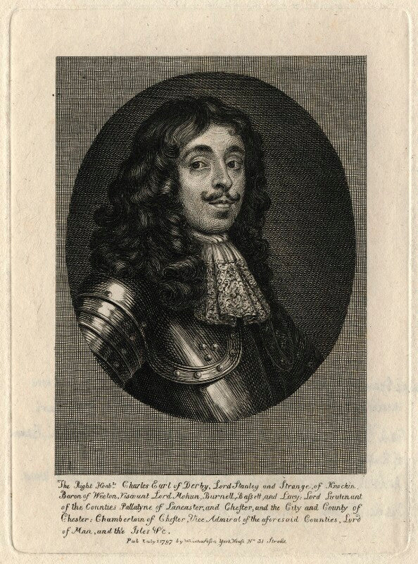 Charles stanley, 8th earl of derby npg d16537