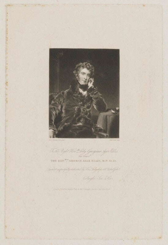 George agar ellis, 1st baron dover npg d1783