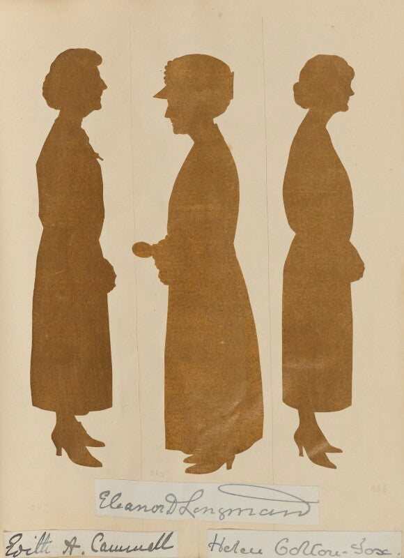 'mr and mrs longman's golden wedding, april 28 1924' (edith a. cammell; eleanor d. longman; helen colton fox) npg d46641