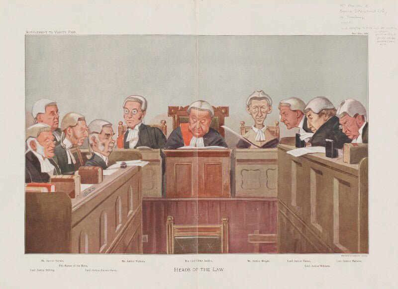 'heads of the law.' npg d45146