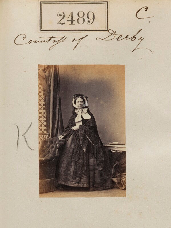 Emma caroline stanley (née bootle wilbraham), countess of derby npg ax51878