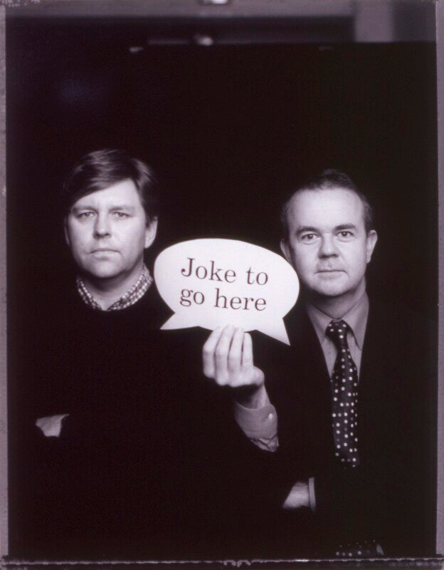 Nick newman; ian hislop npg x125409