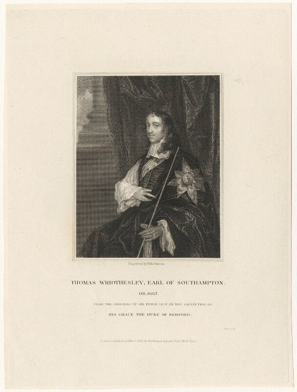 Thomas wriothesley, 4th earl of southampton npg d29341