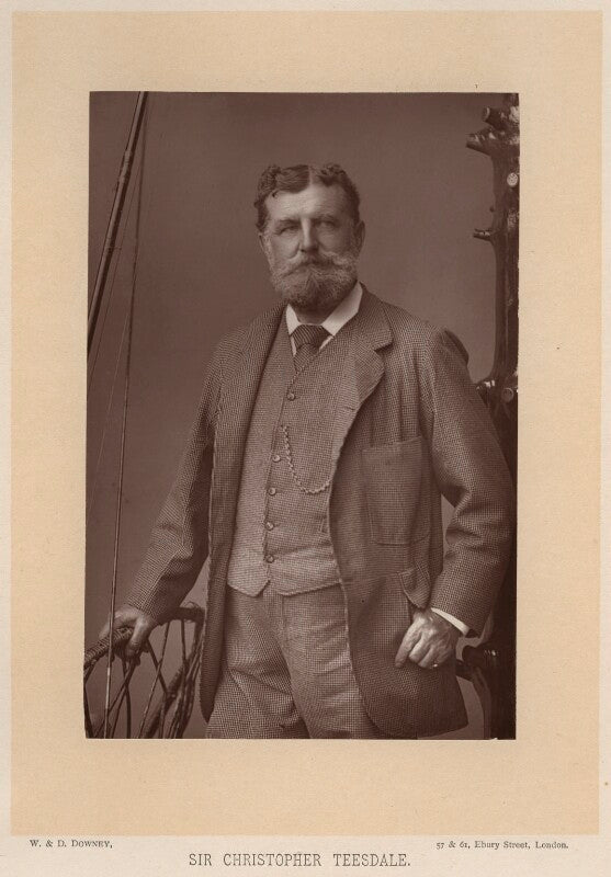 Sir christopher charles teesdale npg x13218