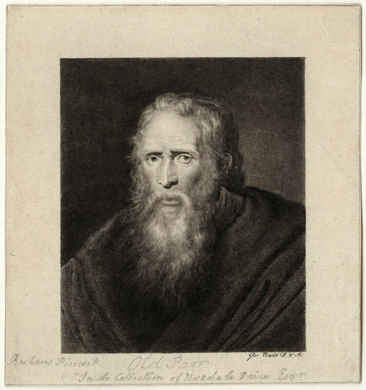 Thomas parr npg d28498