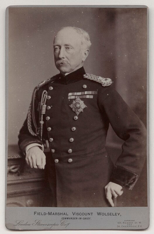 Garnet joseph wolseley, 1st viscount wolseley npg x26377