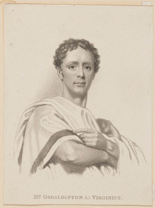 David webster osbaldiston as virginius npg d42511