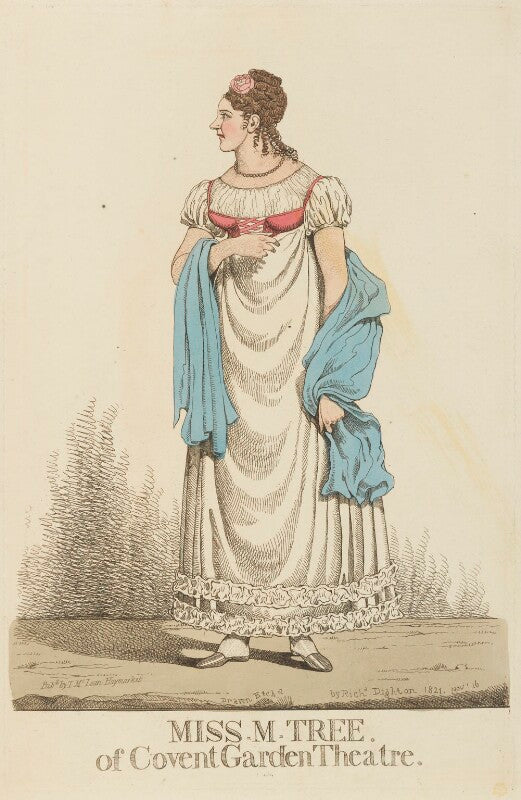 Anna maria tree ('miss m tree of covent garden theatre') npg d13352