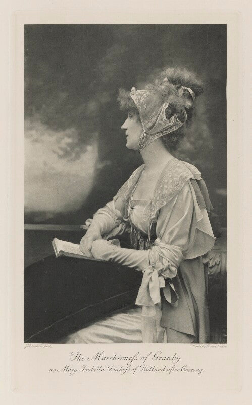 Violet manners, duchess of rutland as mary isabella, duchess of rutland after cosway npg ax41217